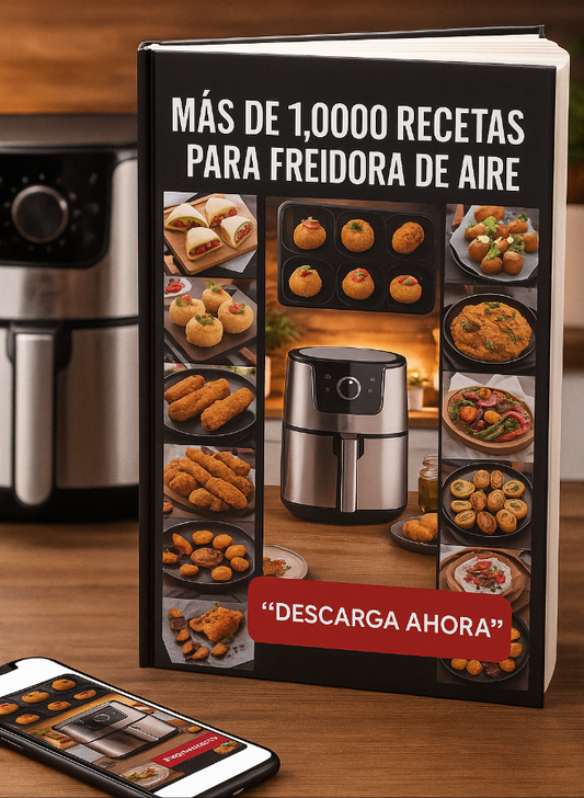 +1000 Recetas para Freidora de Aire
